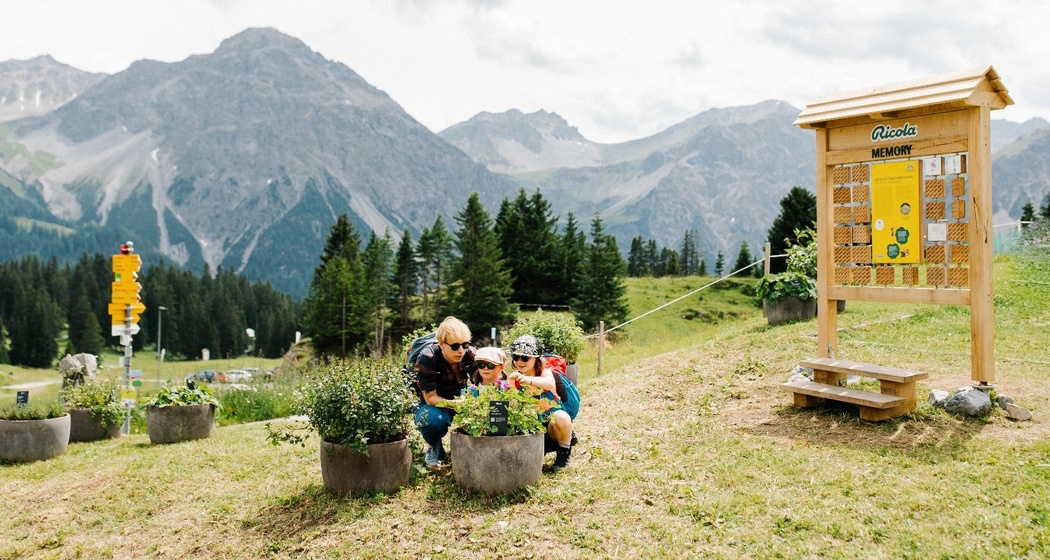Ricola Erlebnisweg Start/Ziel Golf- & Sporthotel Hof Maran