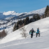 Ideales Schneeschuhgelände