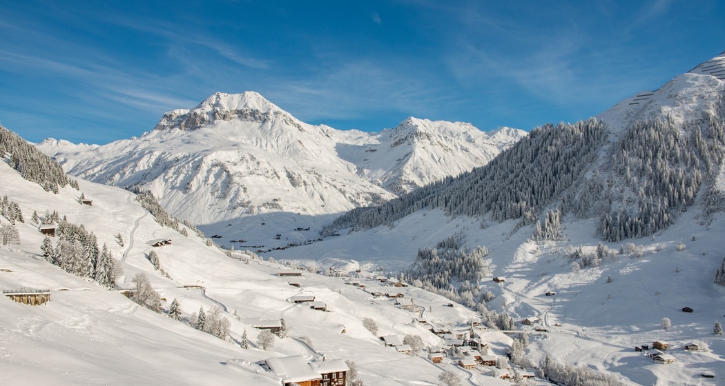 St. Antönien im Winterkleid