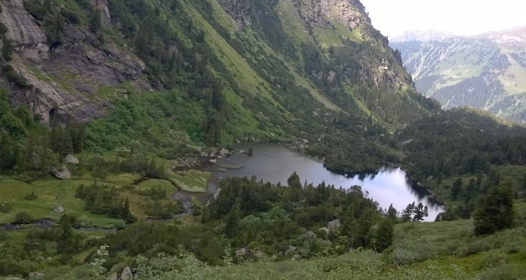 Fischen in den Bergbächen am Flumserberg