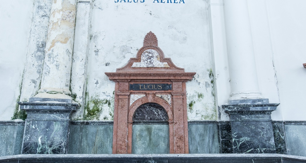 Der «Altar» der Lucius-Quelle