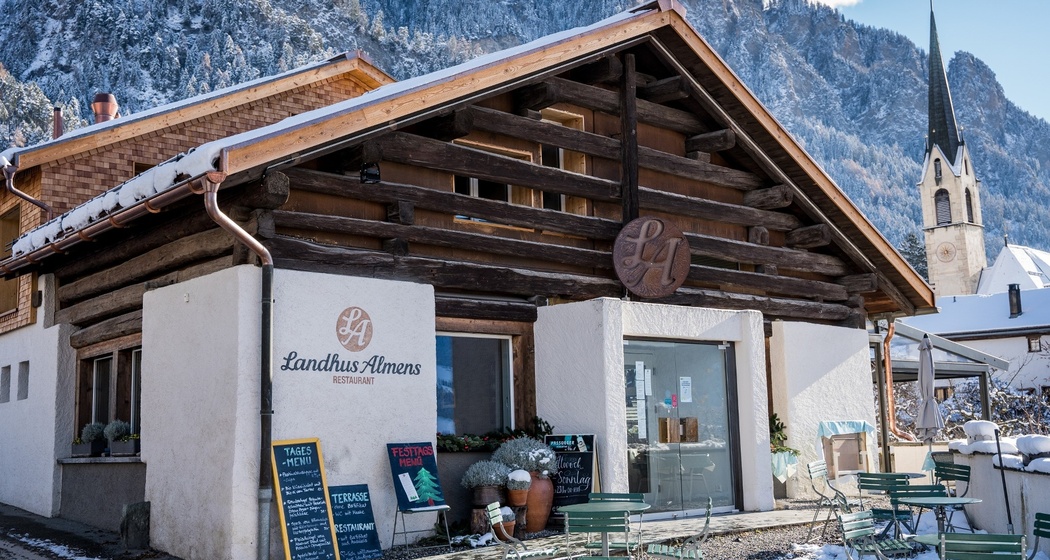 Restaurant Landhus im Winter