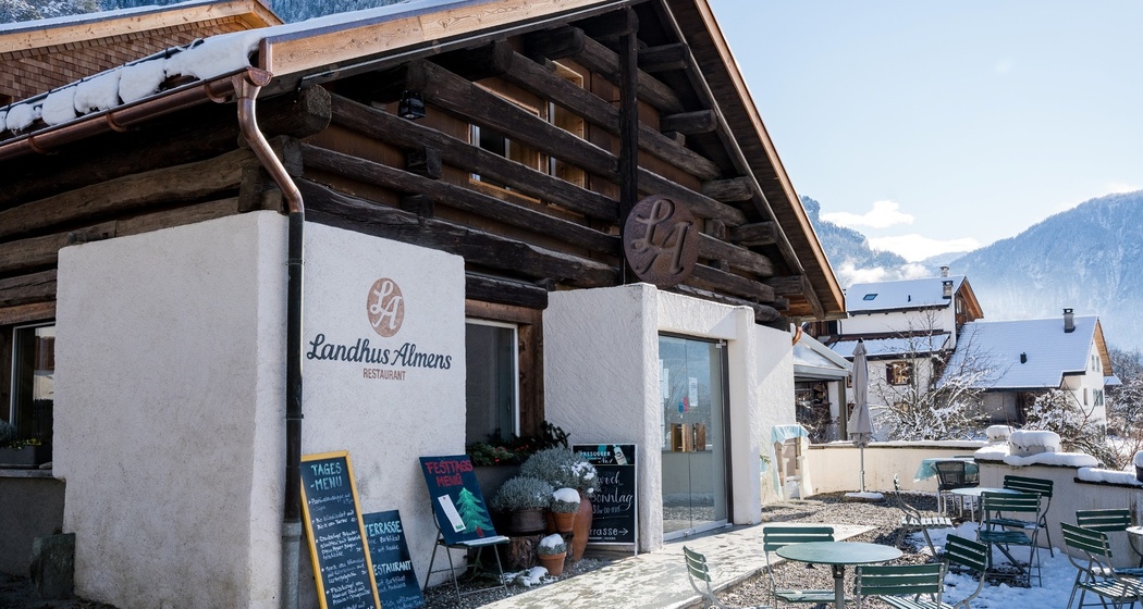 Restaurant Landhus im Winter