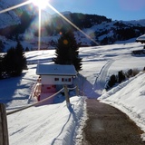 Section raide avec main courante