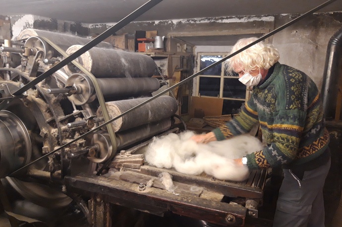 die Maschine macht es