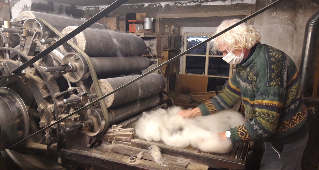 die Maschine macht es