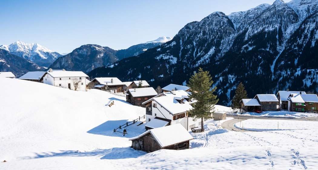 Tschappina im Winter