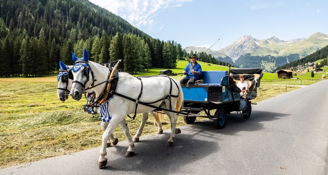 Kutschenfahrt Bünda Davos Dorf - Teufi (Dischmatal) (oua_65360942_image)