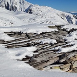 Sedrun und Rueras im Tal