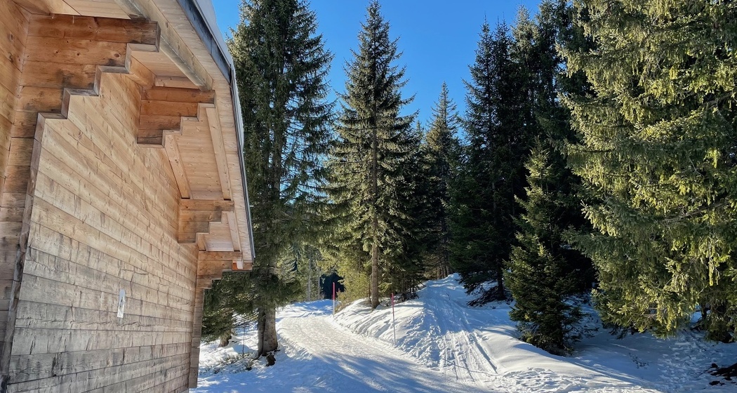 Grappa-Rundweg Rastplatzhütte Heidi und Peter