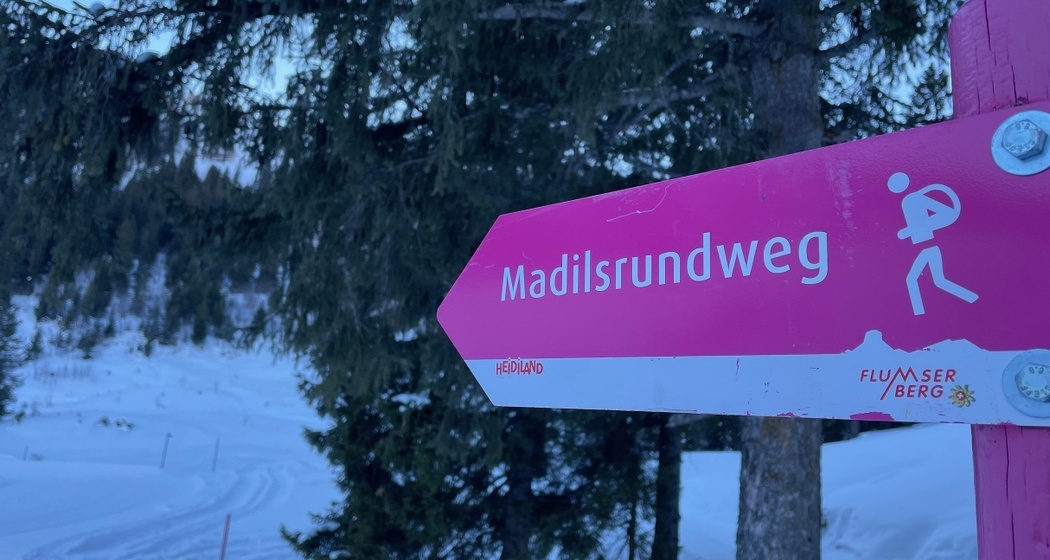 Madilsrundweg Wegweiser