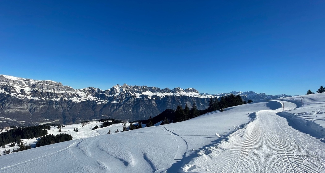 Winterwanderweg Chrüz-Prodalp