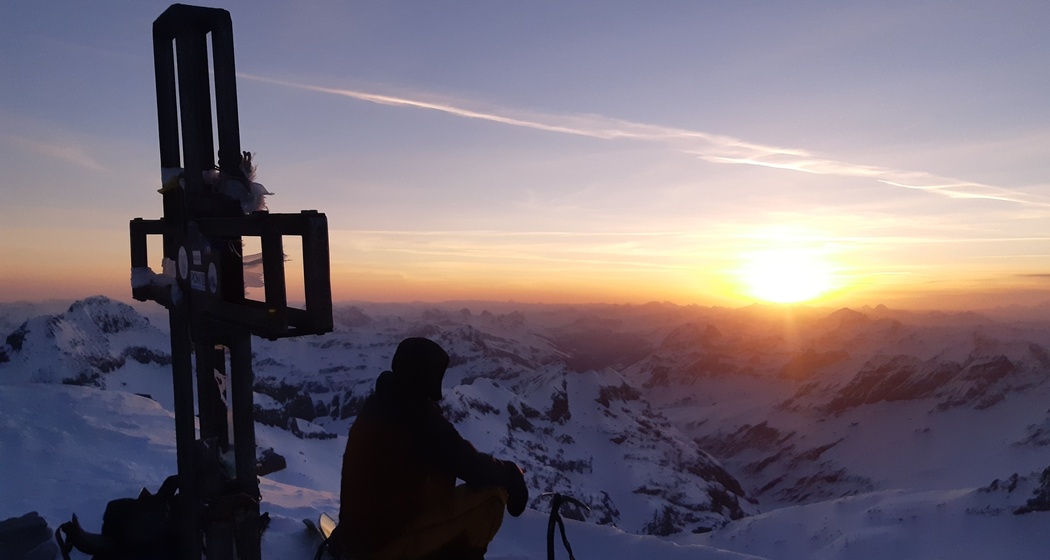 Gipfel Rheinwaldhorn