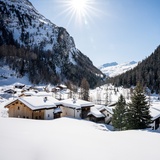 Avers-Cröt in Winter