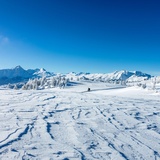 Herrliche Winterstimmung auf der Hochebene Dreibündenstein