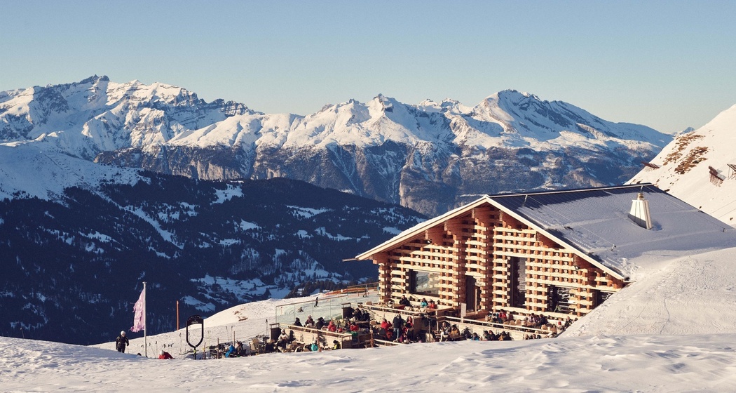 Motta Hütte Lenzerheide im Winter