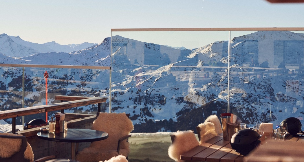 Terrasse Motta Hütte