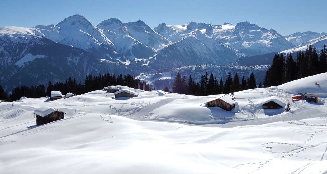 Maiensässe in Caischavedra