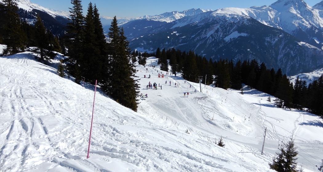 Nach dem Übungslift