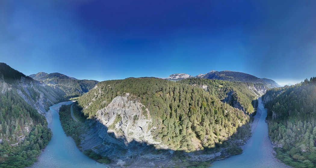 Einzigartige Naturkulisse: Die Rheinschlucht