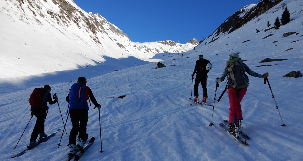 Val Milar noch im Schatten
