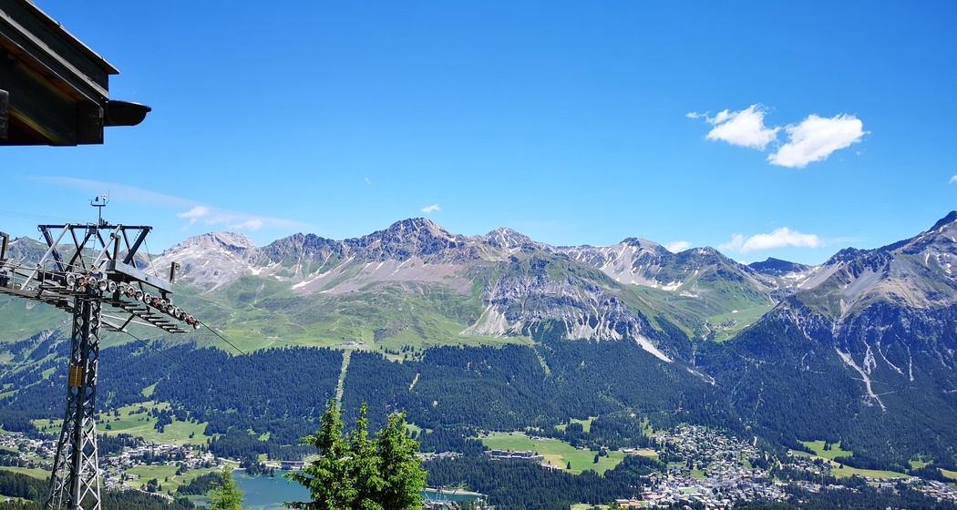 Aussicht Alp Nova im Sommer