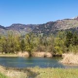 La réserve naturelle cantonale Munté près de Cazis