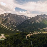 Arosa from a bird's eye view