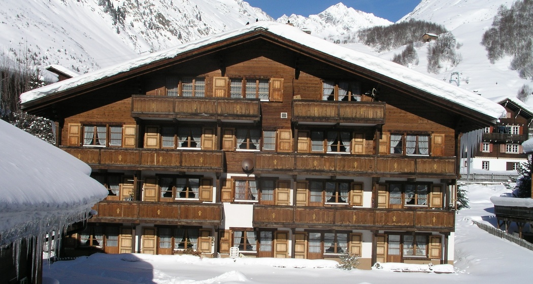 Casa Curnera im Winter