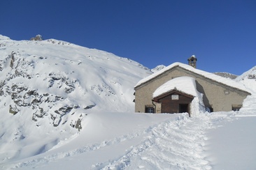 Zapporthütte Winter