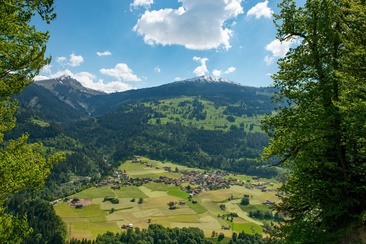 Fideris vom Luzeinerberg aus