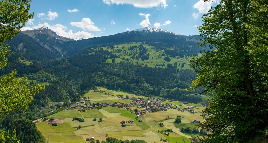 Fideris vom Luzeinerberg aus