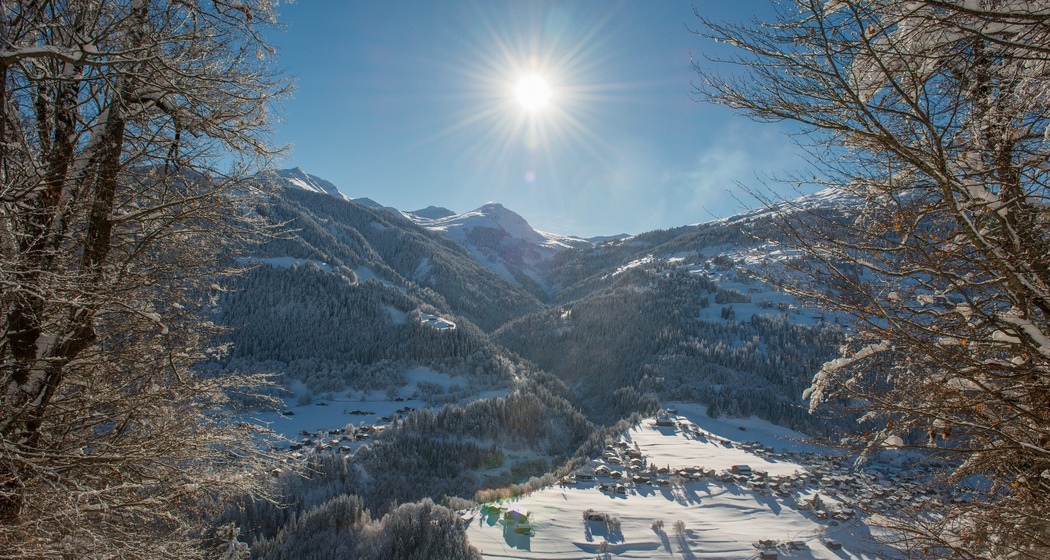 Fideris vom Luzeinerberg aus