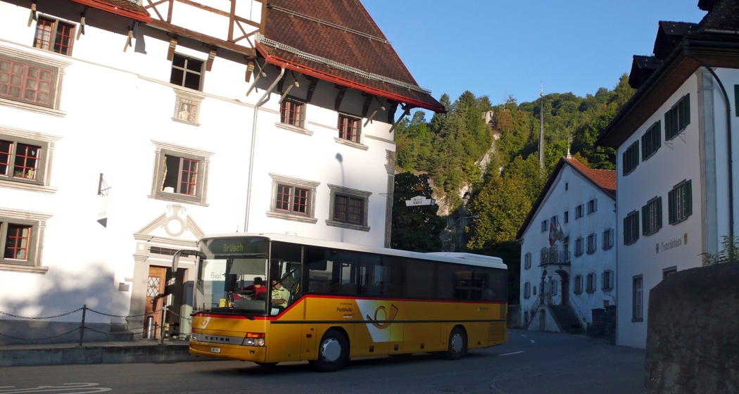 Stattliche Patrizierhäuser prägen das Dorfbild