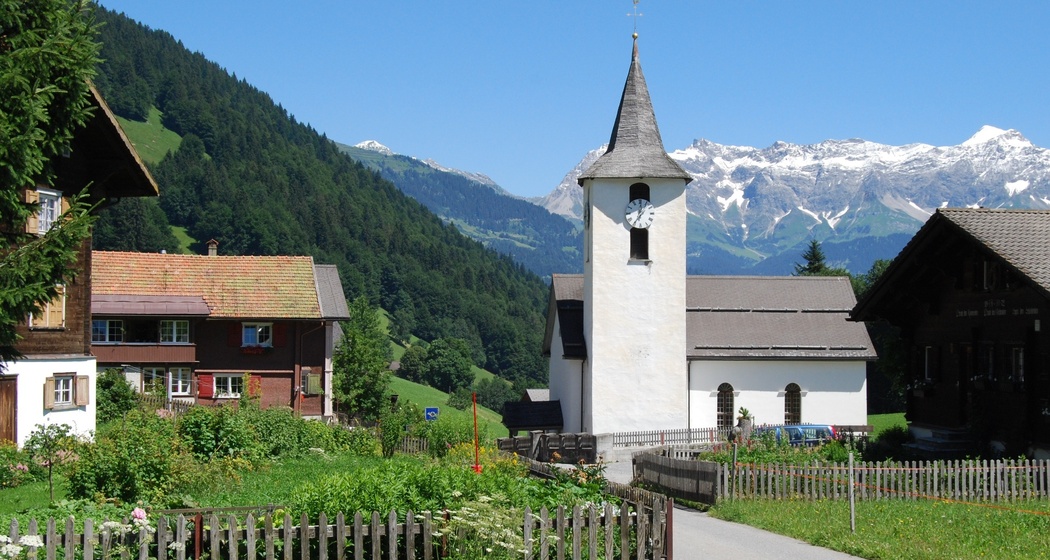 Reformierte Kirche in Valzeina