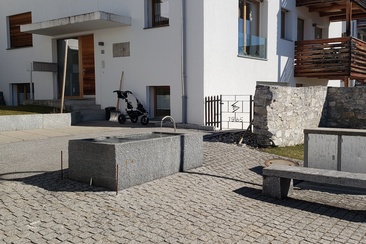 Wasserbrunnen Flims Oberdorf