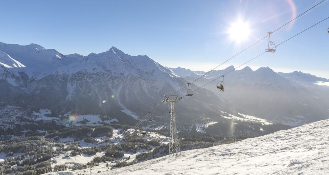 Piz Scalottas im Winter