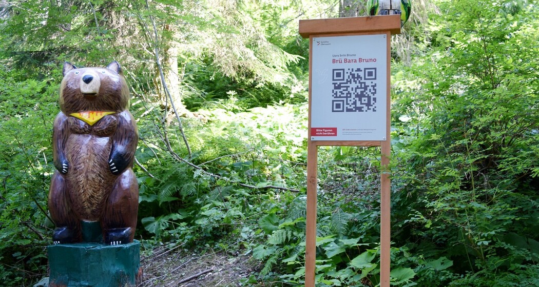 Hörspielweg Hilarius in Surcuolm