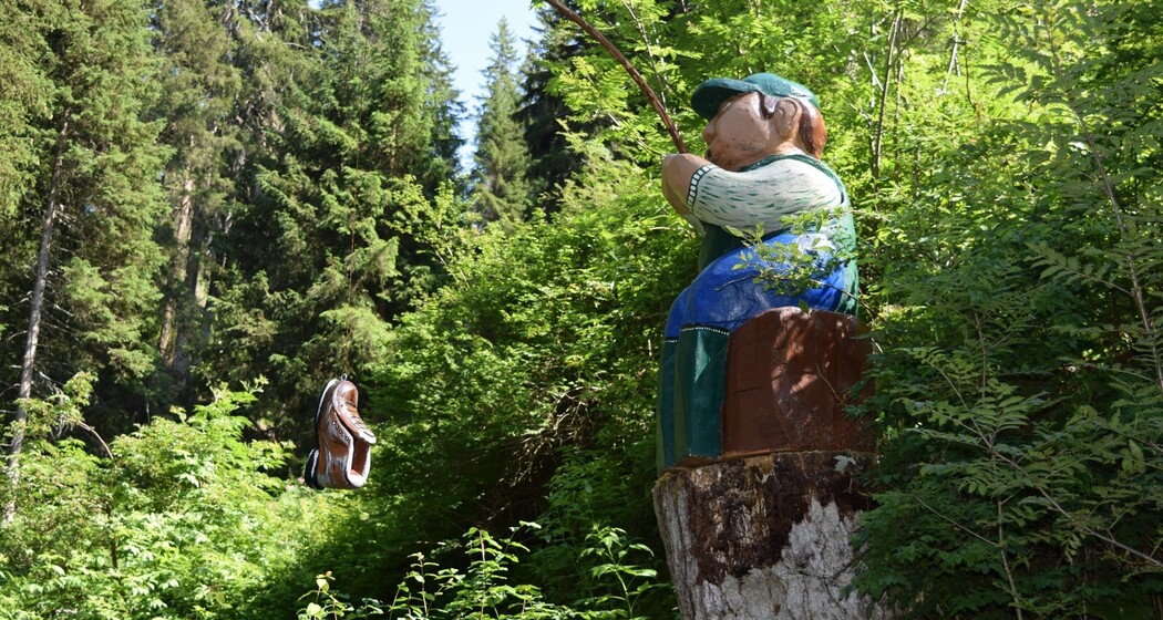 Hörspielweg Hilarius in Surcuolm