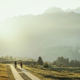 Ankunft vor dem Bündner Rigi