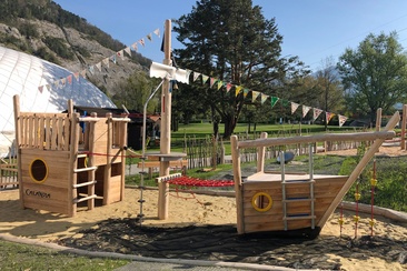 Playground outdoor pool Obere Au