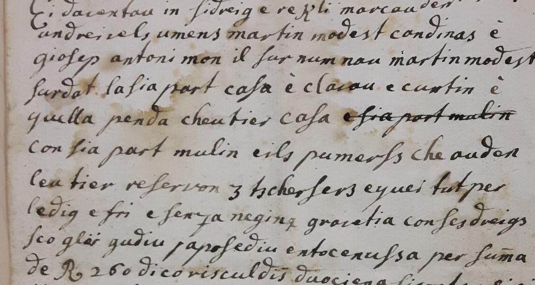 Archiv cultural Sumvitg