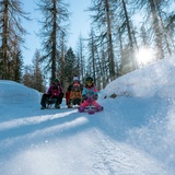 Le discese veloci garantiscono divertimento per tutta la famiglia