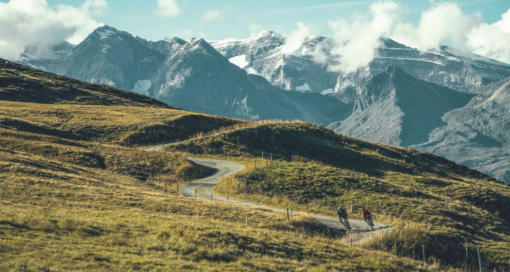 Gravel in der nähe von der Alp Stanovas