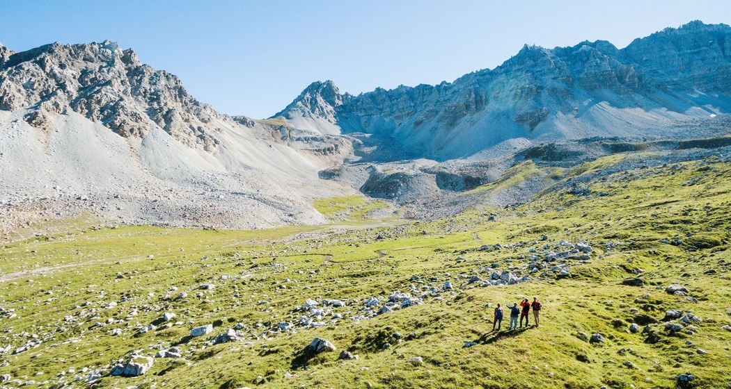 Die Moorlandschaft um die Alp Anarosa ist von nationaler Bedeutung
