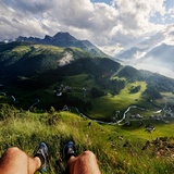 Veduta sulla Val Fex