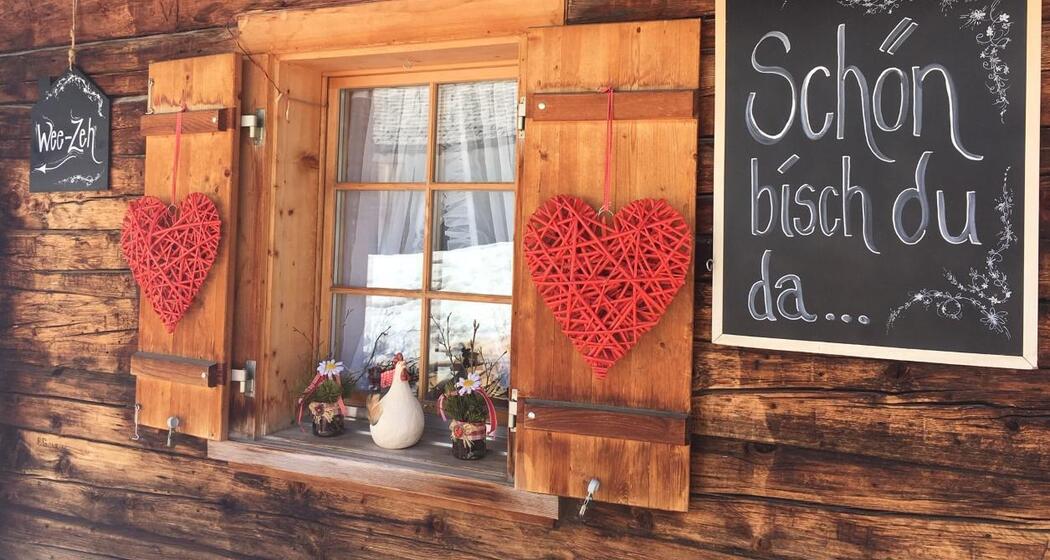 Ochsenalp Willkommen