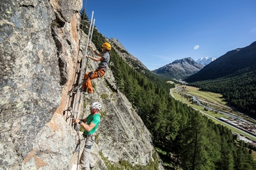 Klettersteig La Resgia