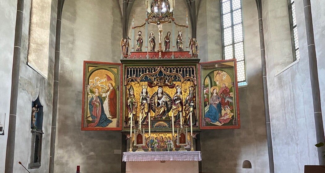Altar Klosterkirche Churwalden