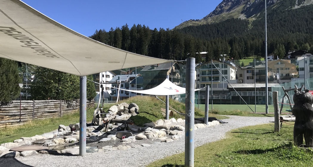 Spielplatz beim Sportplatz Lenzerheide